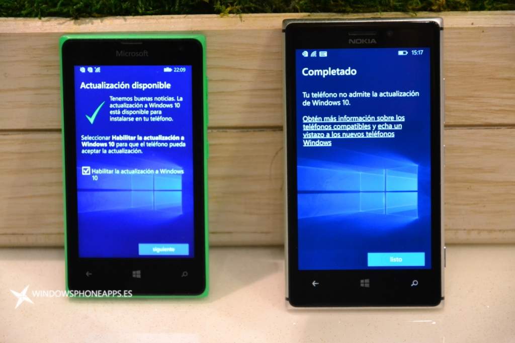 actualizacion windows 10 mobile