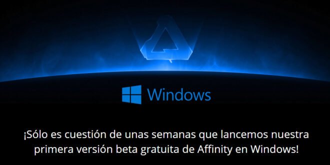 Affinity abre el registro para la beta de su aplicación Windows