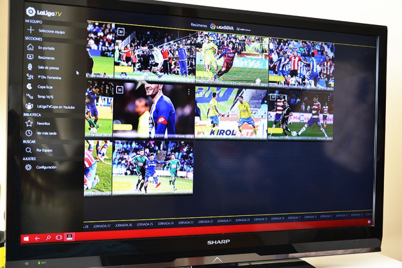 LaLiga TV, una nueva app para los amantes del fútbol llega a Windows 10