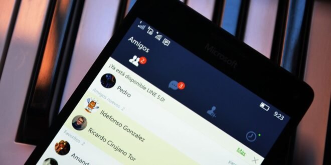 Line 5.0 ya está disponible con interfaz optimizada en Windows 10 Mobile