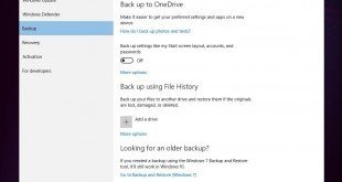 Windows 10 PC también permitirá backups en Onedrive como en la versión móvil