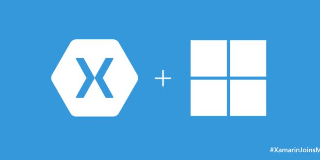 Xamarin ya es oficialmente parte de Microsoft