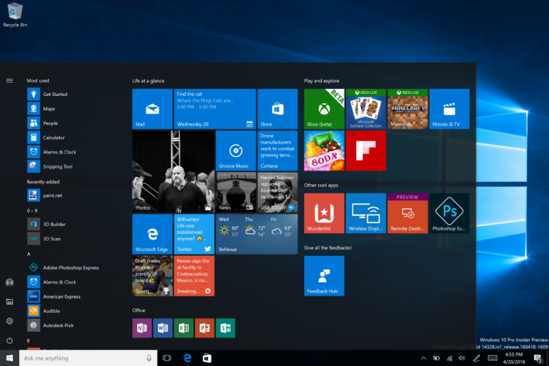 Build 14328 for PC 2