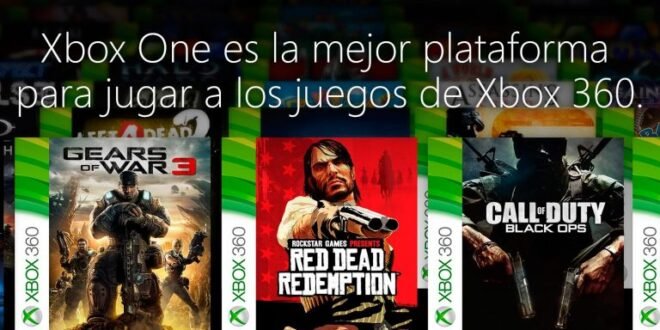 Listado de juegos retrocompatibles Xbox