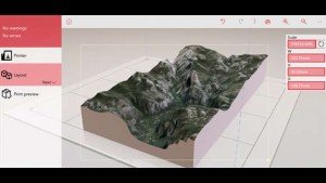Topographic, una interesante aplicación para los propietarios de una impresora 3D