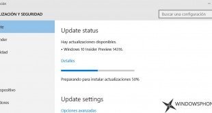 Windows 10 Insider Preview Build 14316 para PC ya disponible en el anillo rápido con muchas novedades