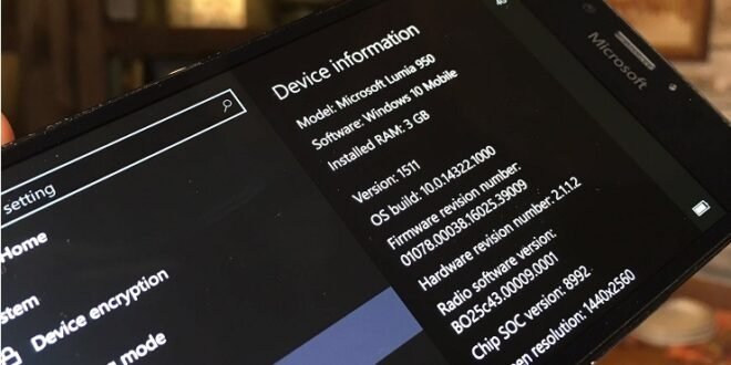 Más novedades que nos ha traído la Build 14322 de Windows 10 Mobile