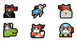 Ninja Cat y mejora en los Emoji con actualización de Aniversario de Windows 10