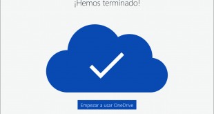 Os mostramos OneDrive UWP para Windows 10 en Español