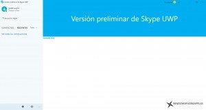 Skype UWP Preview llega a los usuarios Insider con la Build 14316 para PC