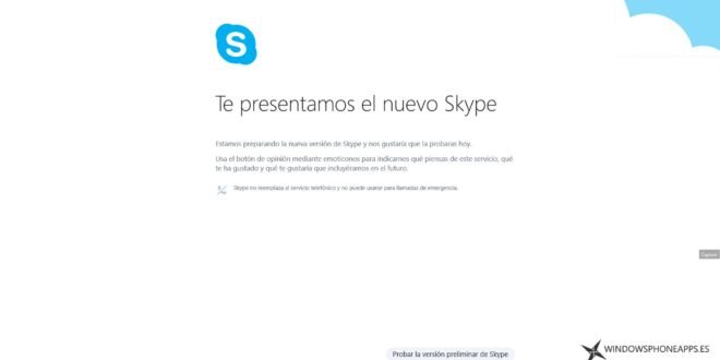 Skype UWP Preview llega a los usuarios Insider con la Build 14316 para PC
