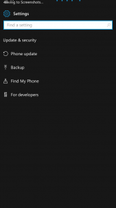 La configuración de Windows 10 Mobile tendrá pequeñas mejoras en su interfaz
