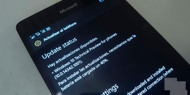 Todas las novedades de la Build 14342 de Windows 10 Mobile