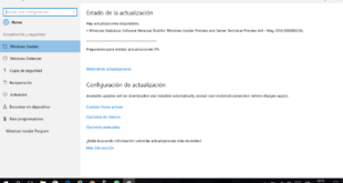 Build 14342 "Redstone" de Windows 10 PC disponible para el anillo rápido