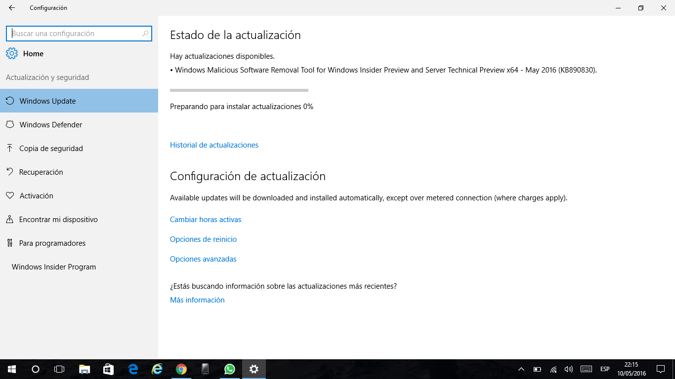 Build 14342 "Redstone" de Windows 10 PC disponible para el anillo rápido
