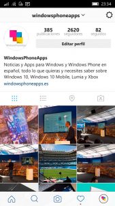 El nuevo diseño de Instagram llega a Windows 10 Mobile, ¡ya disponible!