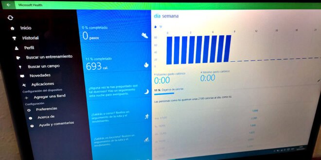 Microsoft Health ya está disponible en la tienda de Windows 10 para PC's y tablets