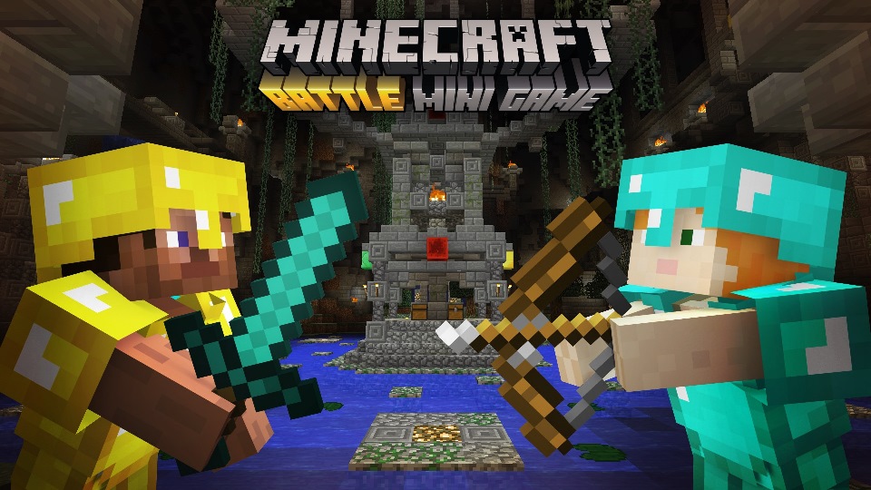 "Modo Batalla" el primer minijuego de Minecraft llega a la edición para consola