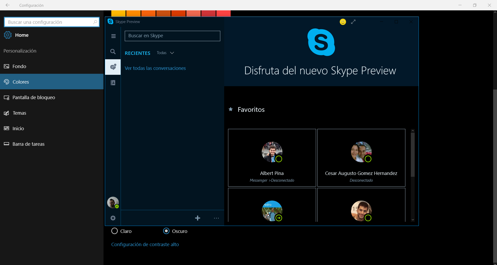 Skype preview para Windows 10 se actualiza solucionando errores