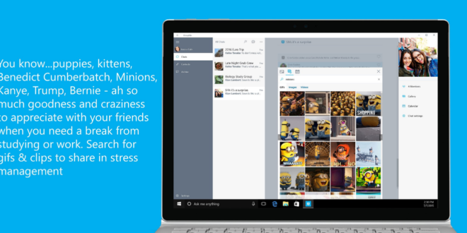 GroupMe ya se encuentra disponible para Windows 10 PC