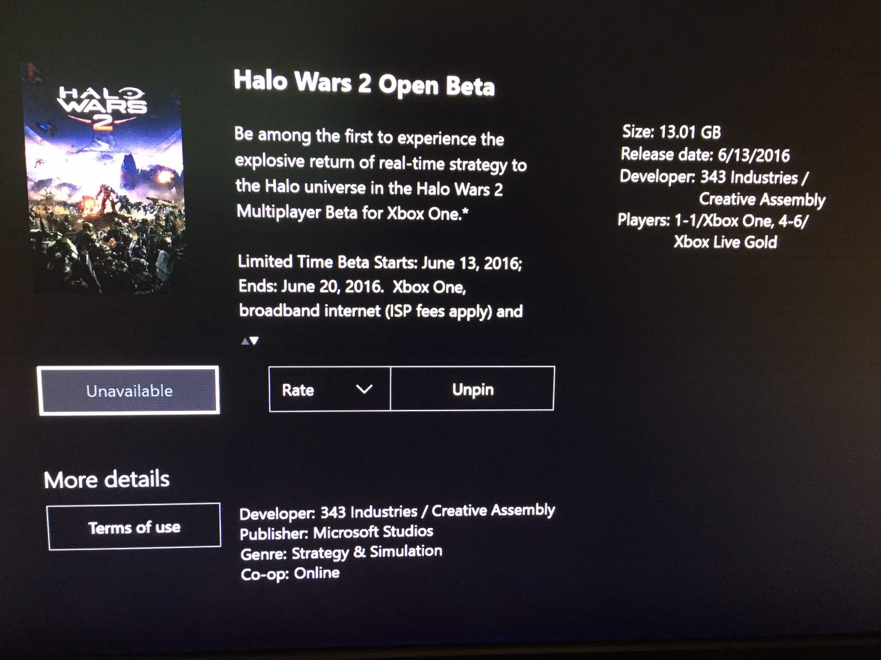 Halo Wars 2 beta