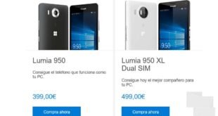 Microsoft tira la casa por la ventana con los Lumia 950 y 950 XL en oferta a un precio muy tentador