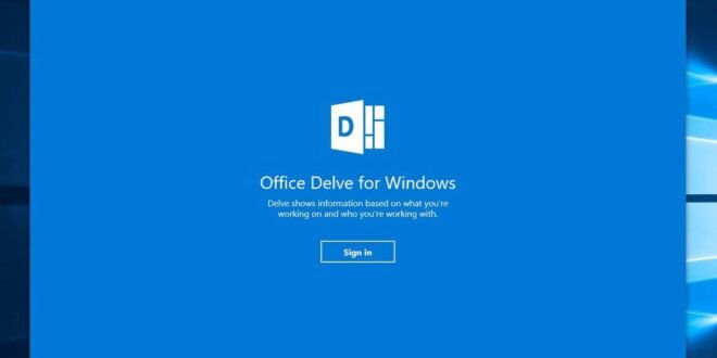 Delve, otra aplicación Office 365 que ya está disponible en la tienda