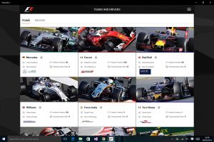 Formula 1 ya tiene aplicación oficial para Windows 10