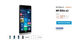 HP Elite X3 estará disponible en España desde 845.79€ según su web