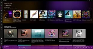Tu Groove llega a los anillos Lento y release de Windows 10