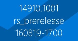 Microsoft prepara la Build 14910 como próxima actualización Insider de Windows 10