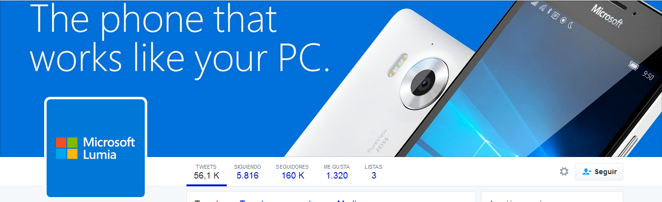 Microsoft cierra sus cuentas internacionales de Lumia en Twitter y Facebook en favor de una "centralizada"