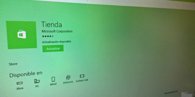 La nueva tienda de Windows 10 recibe su primera actualización