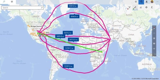 Mapas de Windows 10 se actualiza con soporte Windows Ink en el anillo rápido
