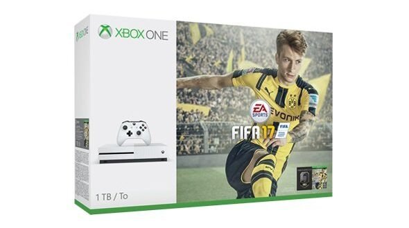 Microsoft lanza dos pack Xbox One S con FIFA 17