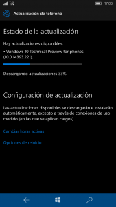 Disponible la Build 14393.221 de Windows 10 Mobile en el anillo Release Preview