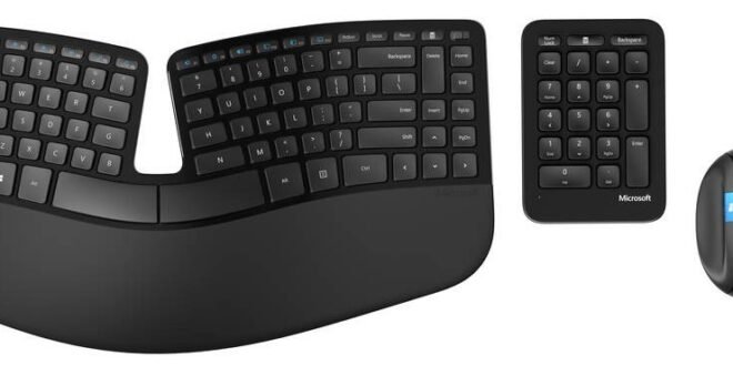 Filtradas imagenes de un nuevo teclado ergonómico Bluetooth de marca Surface