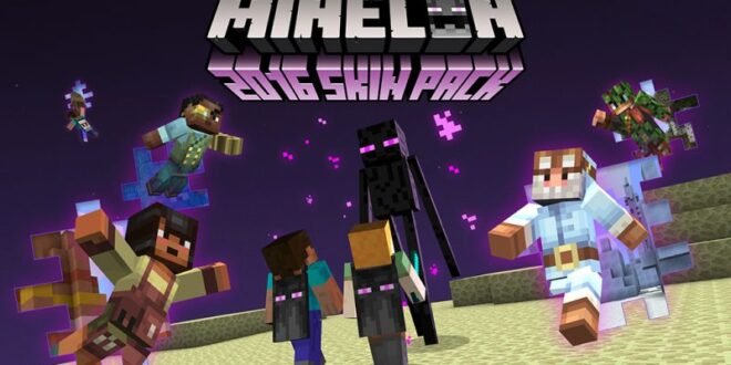 Consigue el MINECON Skin Pack para Minecraft Pocket Edition y Windows 10 gratis [Ya disponible]