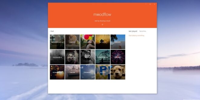 Moodflow, escucha músicas de SoundCloud de acuerdo a tu estado de animo