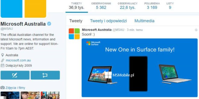Esta podría ser la primera confirmación oficial de la existencia del Surface Phone [FAKE]