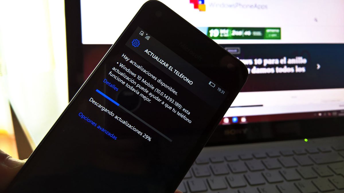 Nueva Build 14393.189 para Windows 10 Mobile en la rama pública Anniversary Update [Actualizado: disponible en Release Preview]
