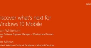 Compromiso con Windows 10 Mobile