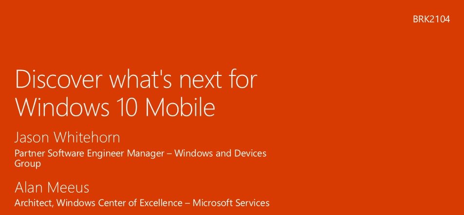 Compromiso con Windows 10 Mobile