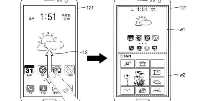 Samsung patenta un Smartphone dual con Android y Windows