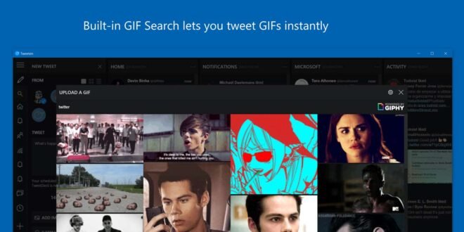 Tweeten, el nuevo cliente de Twitter gratuito para Windows 10 PC o Tablet se presenta de forma oficial