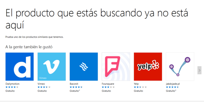 Microsoft retira su "aplicación" de YouTube de la tienda de Windows