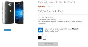 La tienda de Microsoft España sin stock en la mayoría de móviles Windows 10, Surface Studio lo mismo en USA