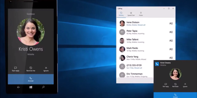 Nuevos datos sobre la Experiencia Continua de Aplicaciones en Redstone 2 de Windows 10