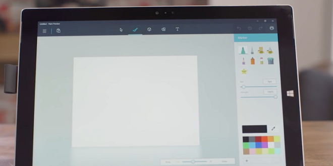 Microsoft está rediseñando Paint como una aplicación para Windows 10
