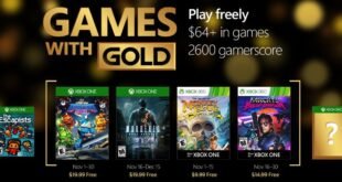 Estos serán los Games With Gold de Noviembre de 2016